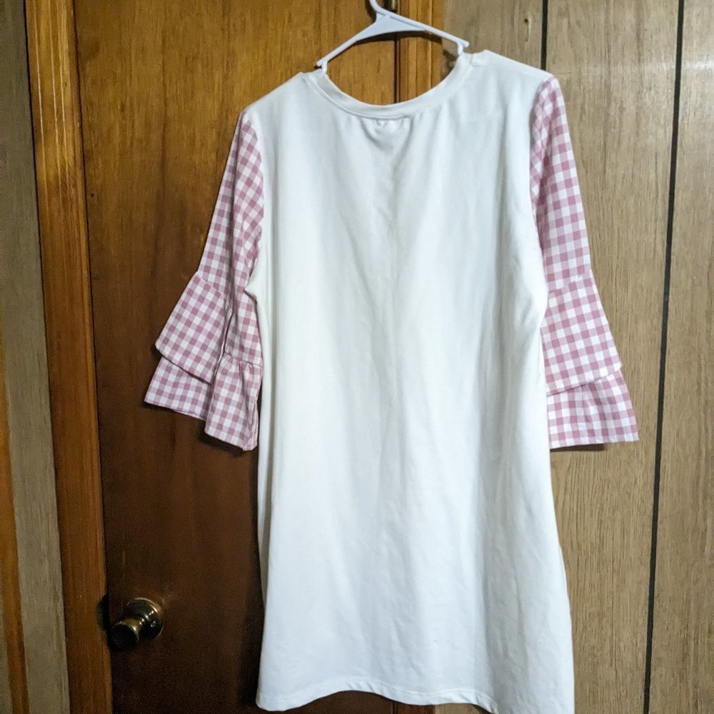 White/Pink Fress